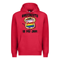 Cardinal diversity is my jam Premium Hoodie - MaliasSmallBusiness