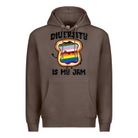 Coffee diversity is my jam Premium Hoodie - MaliasSmallBusiness