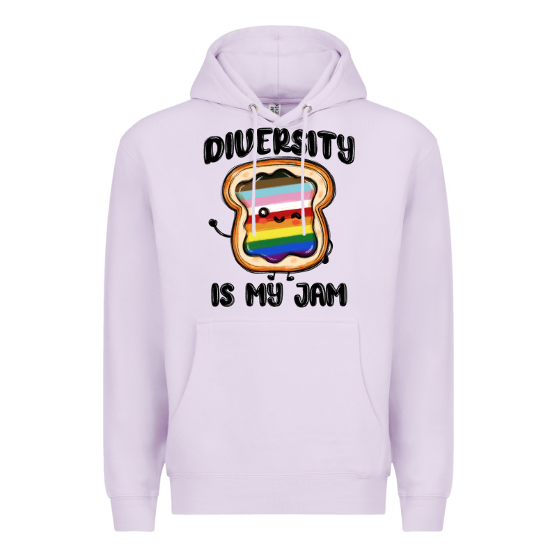 Diversity Is My Jam Premium Hoodie by MaliasSmallBusiness | Teevron