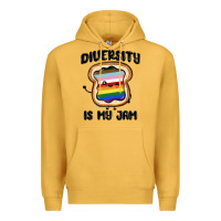 Mustard diversity is my jam Premium Hoodie - MaliasSmallBusiness