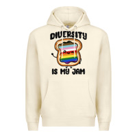 Sandshell diversity is my jam Premium Hoodie - MaliasSmallBusiness