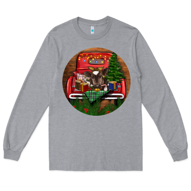 Baby Cow Christmas Long Sleeve Tee by RanaPortraitStore | Teevron