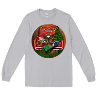 Moon Dust Baby Cow Christmas Long Sleeve Tee - RanaPortraitStore
