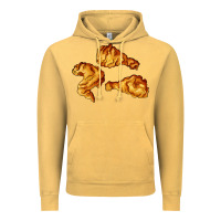 Vintage Mustard nuggets Vintage Hoodie - AdoDesignShop