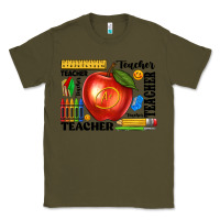 Army Green teacher Classic Tee - texasbilliewilder
