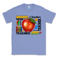 Colony Blue teacher Classic Tee - texasbilliewilder