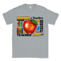 Heather Grey teacher Classic Tee - texasbilliewilder
