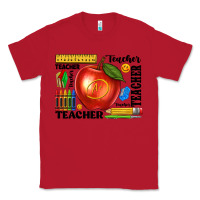 Red teacher Classic Tee - texasbilliewilder