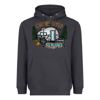 Smoke camp fire squad Heavyweight Hoodie - CowhideDigitalArt