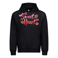 Black sweet heart Urban Hoodie - MaliasSmallBusiness