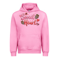 Fuchsia Pink sweet heart Urban Hoodie - MaliasSmallBusiness