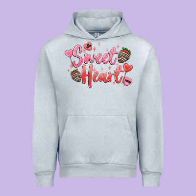 Sweet Heart Urban Hoodie Designed By Maliassmallbusiness