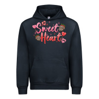 Navy sweet heart Urban Hoodie - MaliasSmallBusiness