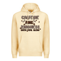 Pina Colada caffeine & kindness Premium Hoodie - MaliasSmallBusiness
