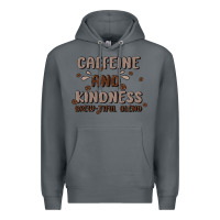 Rock caffeine & kindness Premium Hoodie - MaliasSmallBusiness
