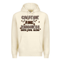 Sandshell caffeine & kindness Premium Hoodie - MaliasSmallBusiness