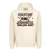 Tofu caffeine & kindness Premium Hoodie - MaliasSmallBusiness