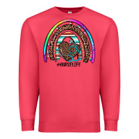 Cardinal nurse life rainbow Premium Sweatshirt - JahusDesignShop