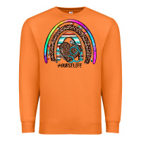 Carrot nurse life rainbow Premium Sweatshirt - JahusDesignShop