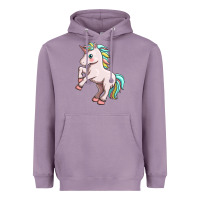 Lavender cute unicorn Heavyweight Hoodie - FaDigitalArtStudio