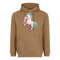 Toasted Coconut cute unicorn Heavyweight Hoodie - FaDigitalArtStudio