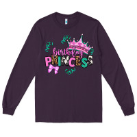 Plum birthday princess Long Sleeve Tee - AdoDesignShop