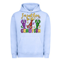 Pigment Grape Ice i'm just here for the crawfish Urban Hoodie - MaliasSmallBusiness