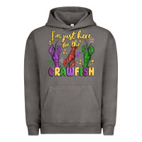 Pigment Tornado i'm just here for the crawfish Urban Hoodie - MaliasSmallBusiness
