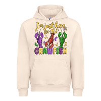 Sandshell i'm just here for the crawfish Urban Hoodie - MaliasSmallBusiness