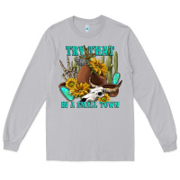 Moon Dust try that in a small town Long Sleeve Tee - texasbilliewilder