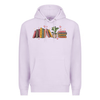 Lilac book tropes Premium Hoodie - MaliasSmallBusiness