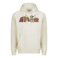 Oatmeal Heather book tropes Premium Hoodie - MaliasSmallBusiness