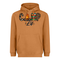 Meerkat camp life Heavyweight Hoodie - CowhideDigitalArt