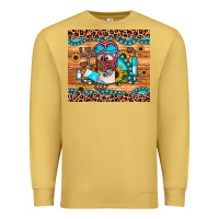 Antique Gold western gemstone sunflower nurse Premium Sweatshirt - JahusDesignShop