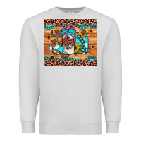 Dove Grey western gemstone sunflower nurse Premium Sweatshirt - JahusDesignShop