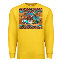 Lemon western gemstone sunflower nurse Premium Sweatshirt - JahusDesignShop
