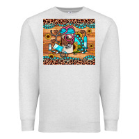 Oatmeal Heather western gemstone sunflower nurse Premium Sweatshirt - JahusDesignShop