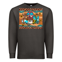 Smoke western gemstone sunflower nurse Premium Sweatshirt - JahusDesignShop