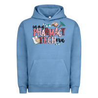 Pigment Pebble Blue in my pharmacy tech era Urban Hoodie - MaliasSmallBusiness