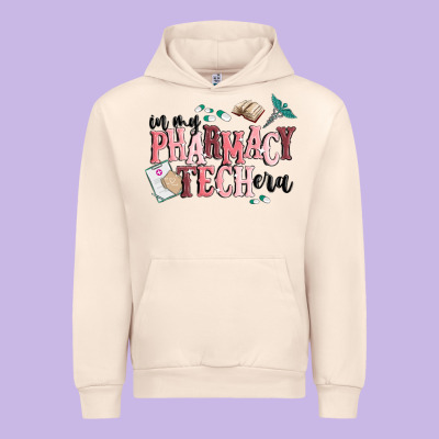 In My Pharmacy Tech Era Urban Hoodie Designed By Maliassmallbusiness