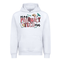 White in my pharmacy tech era Urban Hoodie - MaliasSmallBusiness