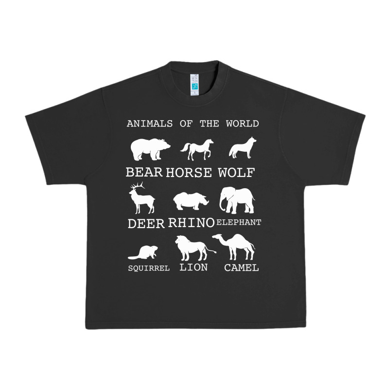 Animals Of The World Urban Heavy Tee by Bettercallsaul | Teevron