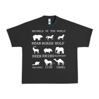 Pigment Black Animals Of The World Urban Heavy Tee - Bettercallsaul