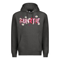 Charcoal Heather auntie Premium Hoodie - MaliasSmallBusiness