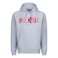Heather Grey auntie Premium Hoodie - MaliasSmallBusiness