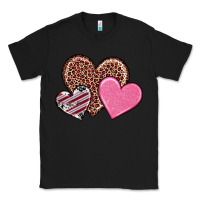 Black valentine's day hearts Classic Tee - RanaPortraitStore