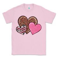 Bubblegum Pink valentine's day hearts Classic Tee - RanaPortraitStore