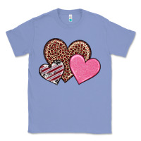 Colony Blue valentine's day hearts Classic Tee - RanaPortraitStore