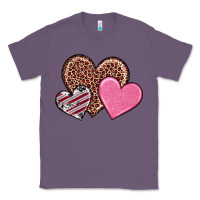 Lavender valentine's day hearts Classic Tee - RanaPortraitStore