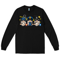 Black police gnomes Long Sleeve Tee - Zillion Design Studio